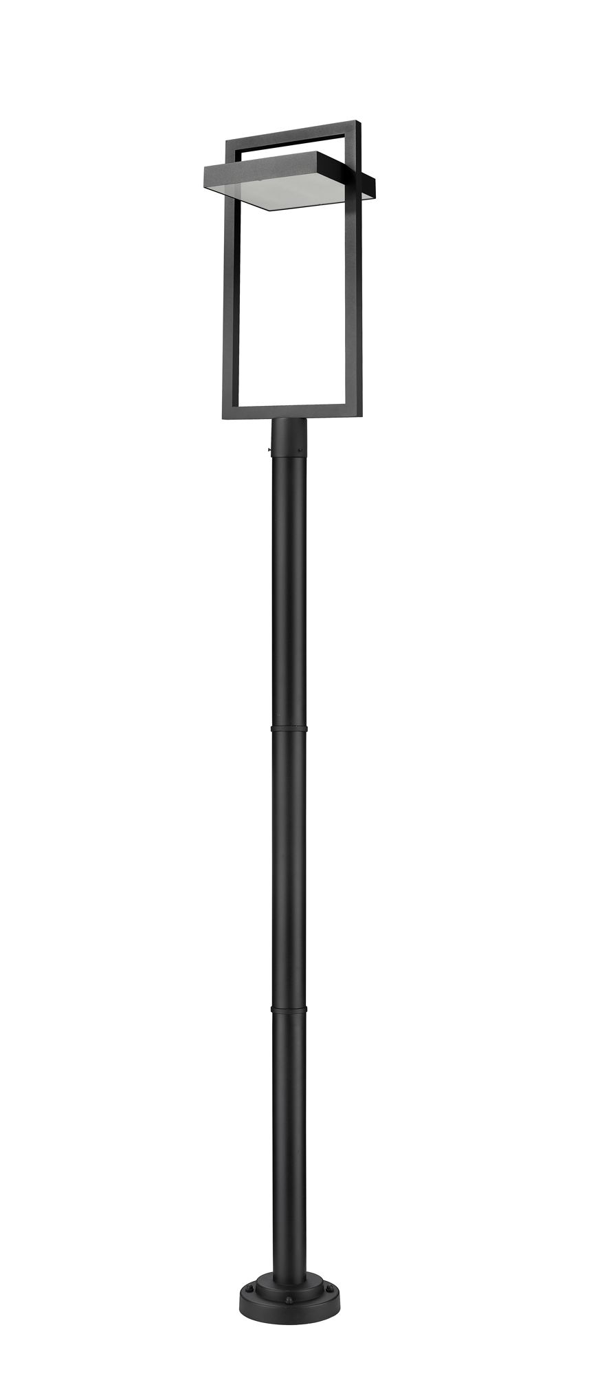 Image 6 Luttrel by Z-Lite Black 104.25 inch LED 1 Light Outdoor Post Mounted more views