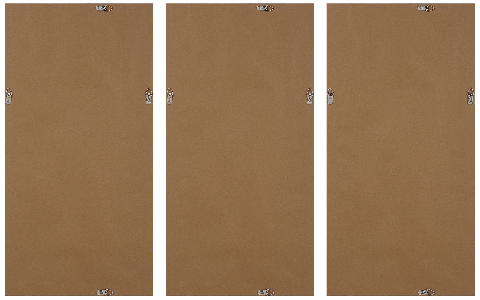 Lux 40" H x 20" W Canvas Art, (3 Piece Set)