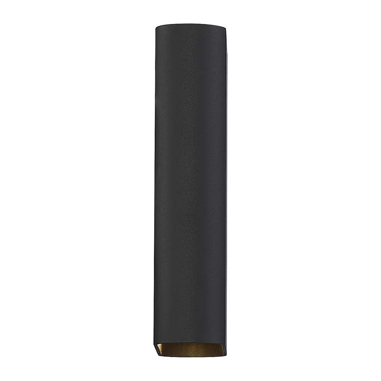 Image 4 Lux 8" High Black Bi-Directional 2-Light LED Wall Sconce more views