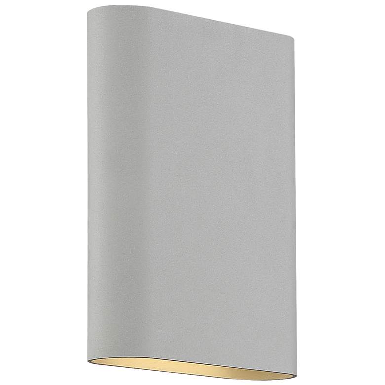 Image 1 Lux 8" High Satin 120V Bi-Directional Wall Sconce
