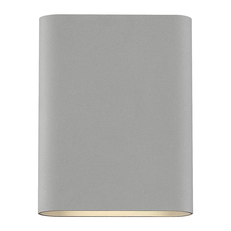 Image 2 Lux 8" High Satin 120V Bi-Directional Wall Sconce more views