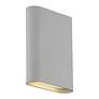 4_Lux 8" High Satin 120V Bi-Directional Wall Sconce more views