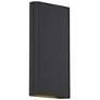 Lux - Bi-Directional Tall Wall Sconce - Black