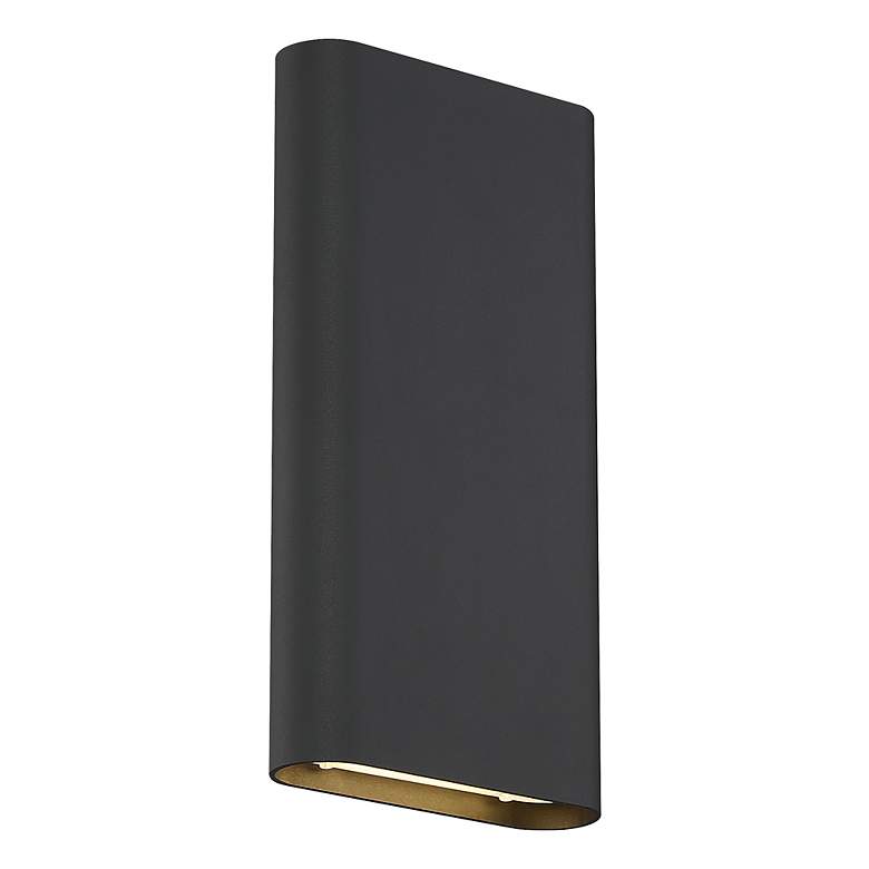 Image 4 Lux - Bi-Directional Tall Wall Sconce - Black more views