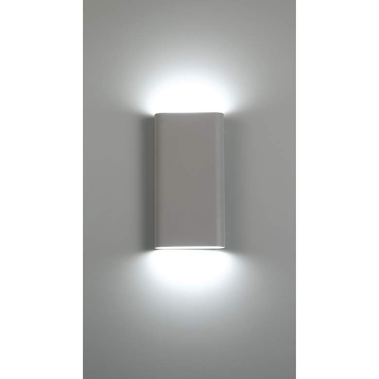 Image 6 Lux - Bi-Directional Tall Wall Sconce - Satin more views