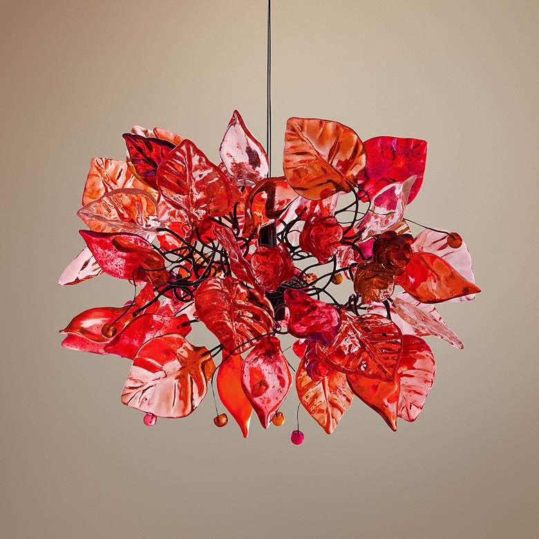 Image 1 Lux Collection 10 inch Wide Desert Sun Pendant