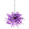 Lux Collection 10" Wide Lavender Frost Pendant