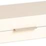 Thumbnail2 of Luxe 10" Wide Ivory Decorative Organizer Box more views