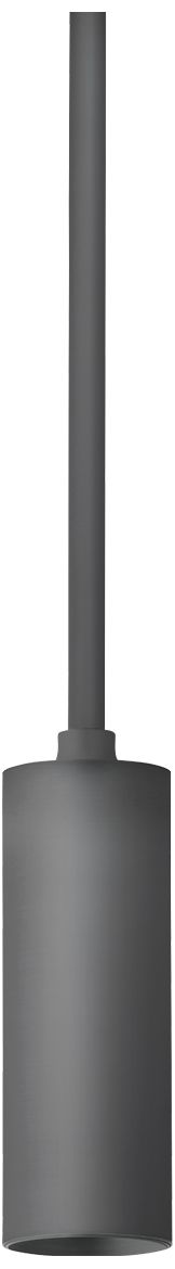 Luxe 2" Cylinder Pendant in Matte Black