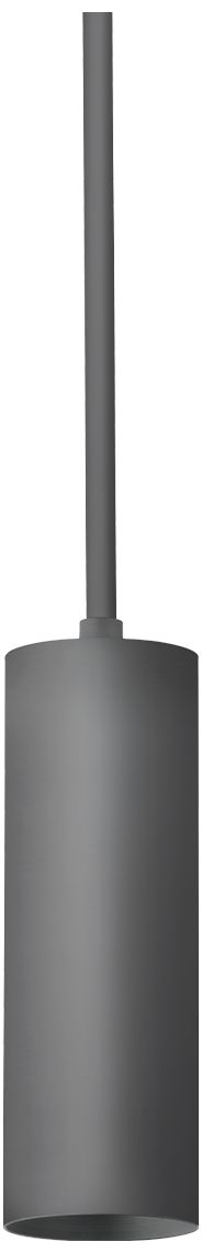 Image 4 Luxe 3" Cylinder Pendant in Matte Black more views