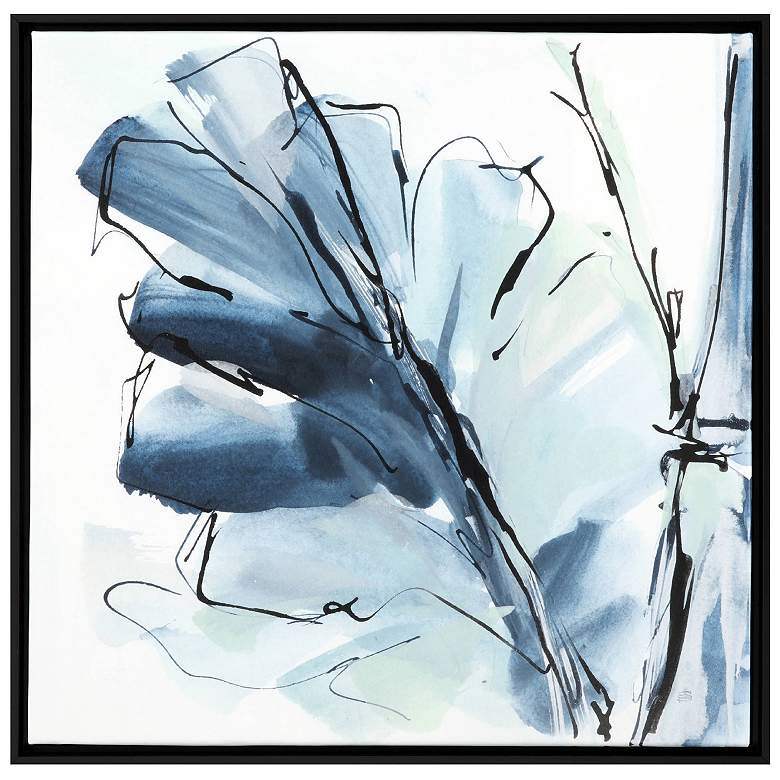 Image 1 Luxe Banana Leaf I 29"W x 29"H Canvas