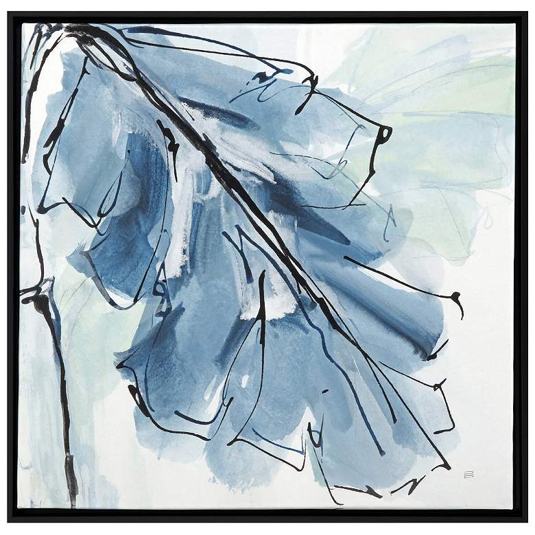 Image 1 Luxe Banana Leaf IV 29"W x 29"H Canvas