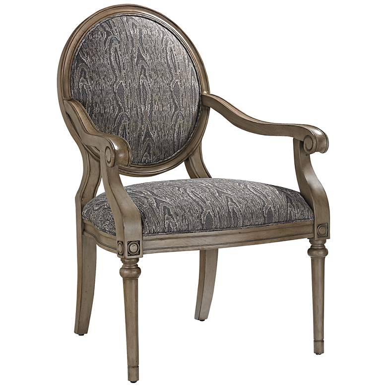 Image 1 Luxe Collection French Gray Hand-Finished Armchair