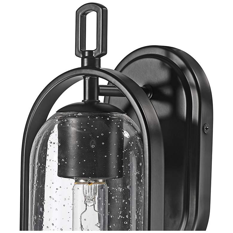 Image 4 Luxio 15.25" High 1-Light Outdoor Wall Sconce in Powder Coated Black more views