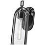 5_Luxio 15.25" High 1-Light Outdoor Wall Sconce in Powder Coated Black more views