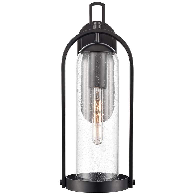Image 2 Luxio 20" High 1-Light Outdoor Wall Sconce in Powder Coated Black more views