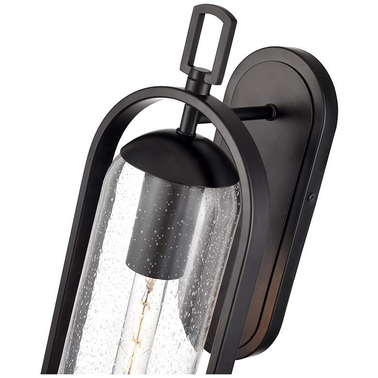 Image 5 Luxio 20" High 1-Light Outdoor Wall Sconce in Powder Coated Black more views