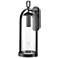 Luxio 24.75" High 1-Light Outdoor Wall Sconce in Powder Coated Black