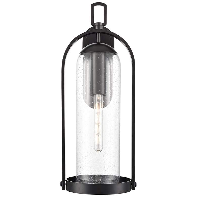 Image 2 Luxio 24.75" High 1-Light Outdoor Wall Sconce in Powder Coated Black more views