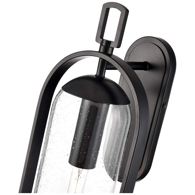 Image 5 Luxio 24.75" High 1-Light Outdoor Wall Sconce in Powder Coated Black more views