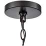 6_Luxio 8.25" Wide 1-Light Outdoor Hanging Lantern in Powder Coated Black more views