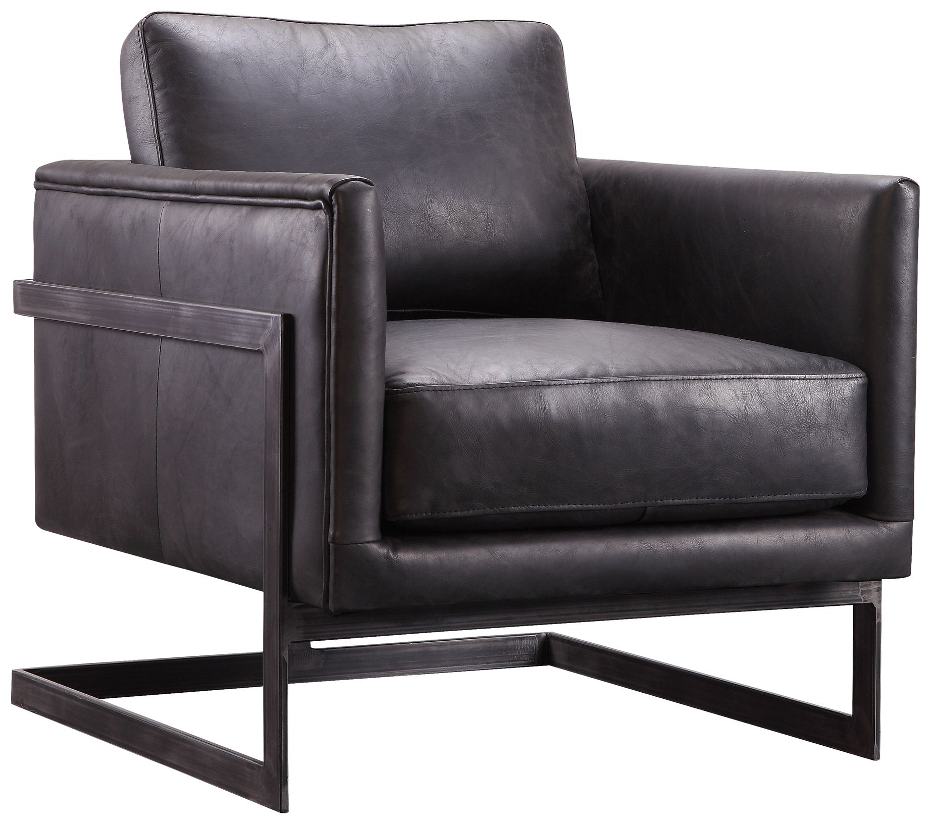 Image 2 Luxley Club Chair Black more views