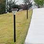 Thumbnail4 of Luxor 22 3/4" High Black Solar LED Path Light Set of 2 more views