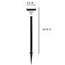 7_Luxor 22 3/4" High Black Solar LED Path Light Set of 2 more views
