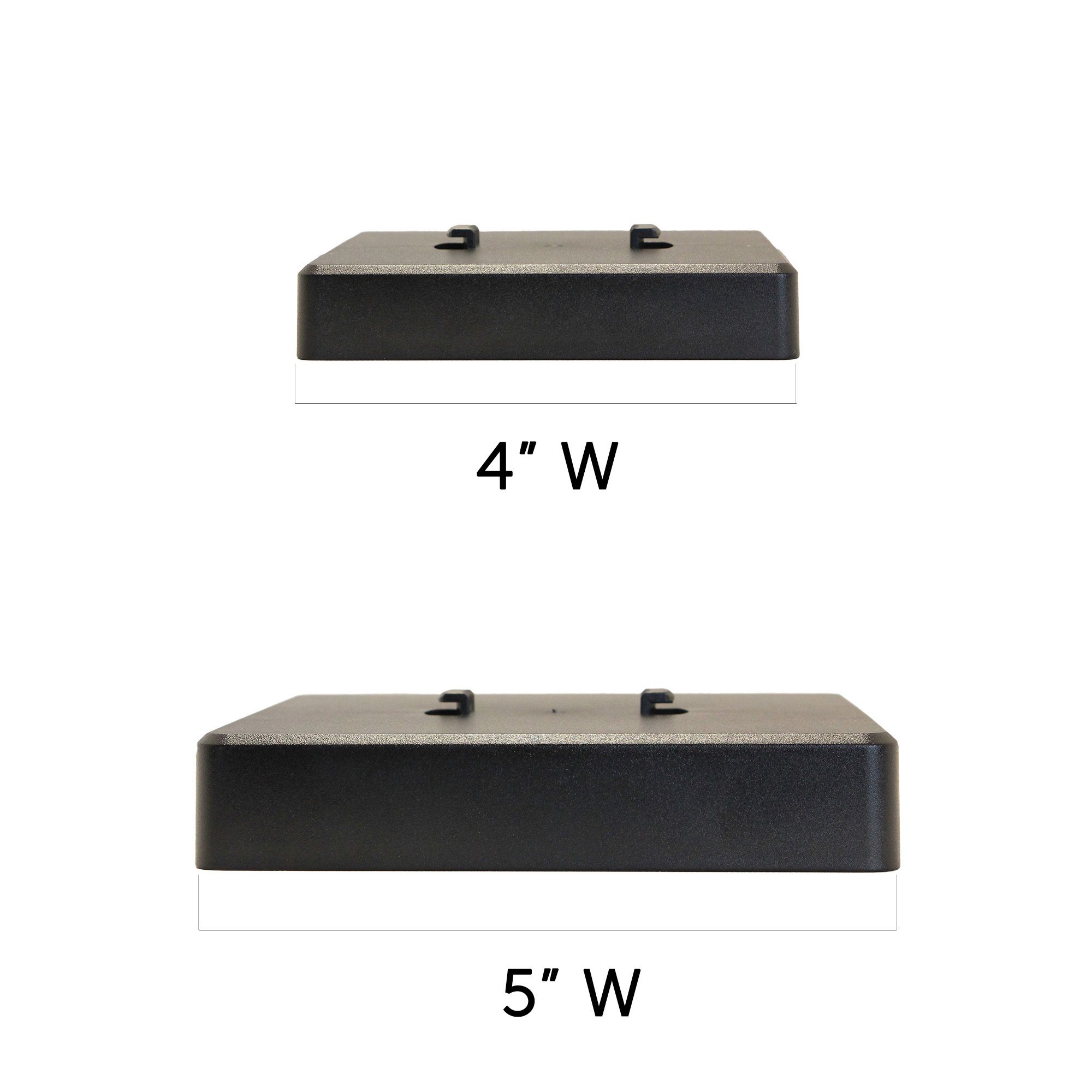 Luxor Black Solar LED Post Cap Lights Set of 2