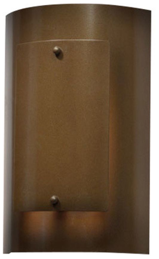 Luz Azul 11.75" High Bronze Age ADA Sconce 0-10V LED