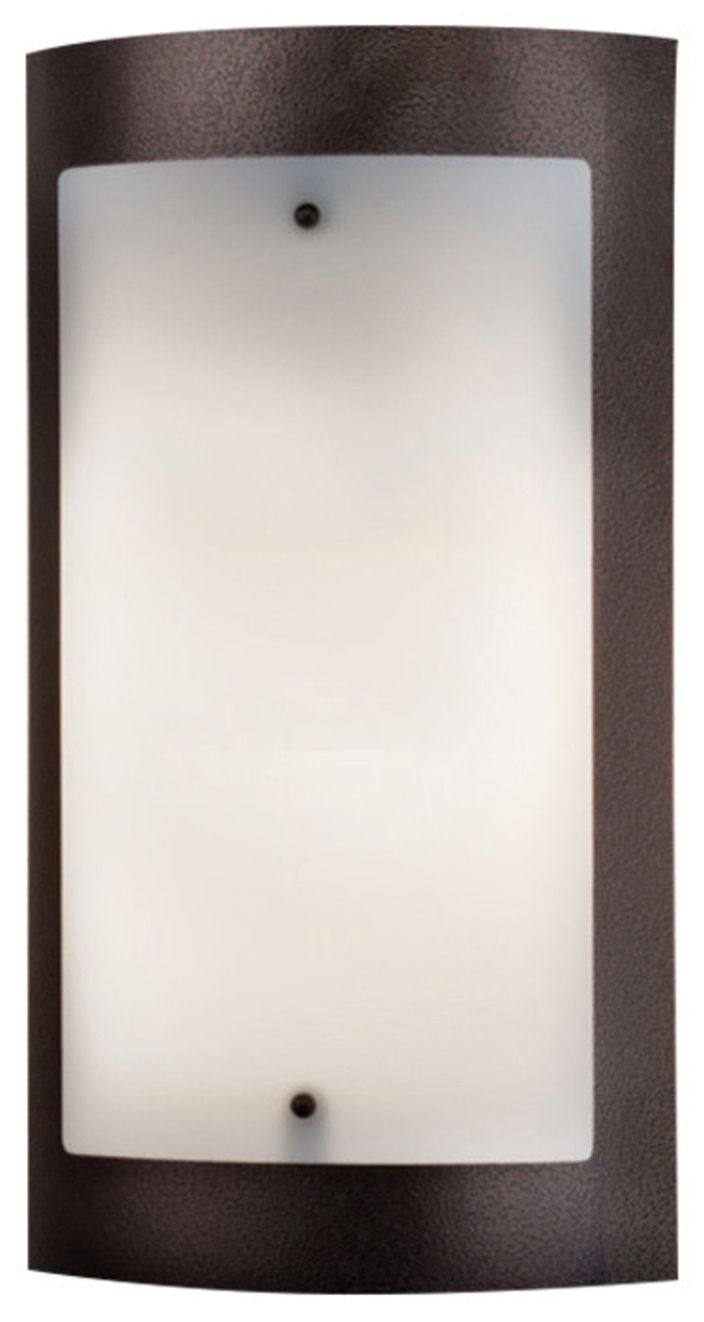 Luz Azul 17.75" High Empire Bronze|Opal Acrylic Interior Sconce