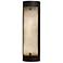 Luz Azul 20"H Dark Iron and Faux Alabaster ADA Sconce LED