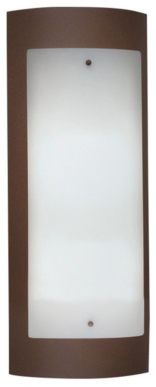 Luz Azul 23.75" High Chestnut|Opal Acrylic Exterior Sconce Triac LED