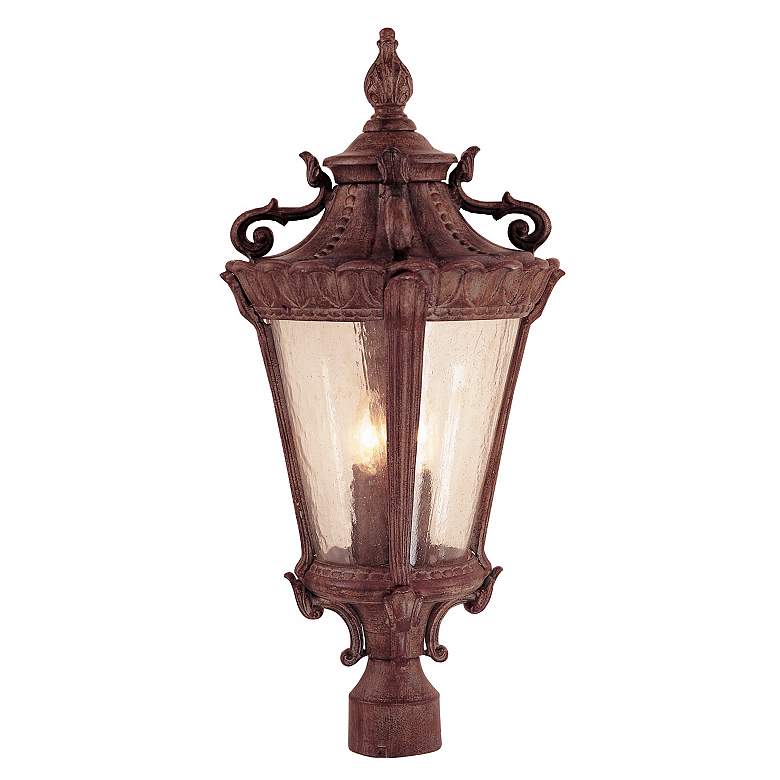 Image 1 Luzern Collection 25 1/2 inch High Outdoor Post Light