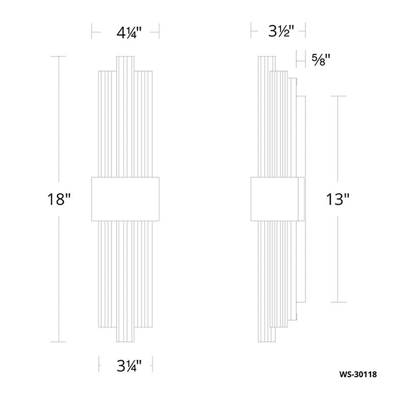 Image 4 Luzerne LED Bath or Wall Light more views
