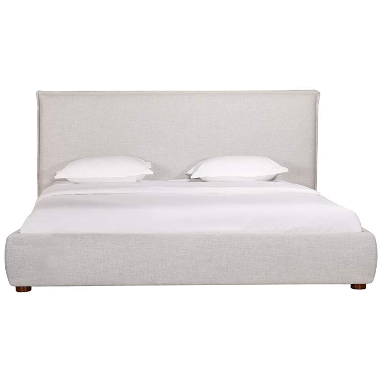 Image 3 Luzon King Bed Light Grey more views