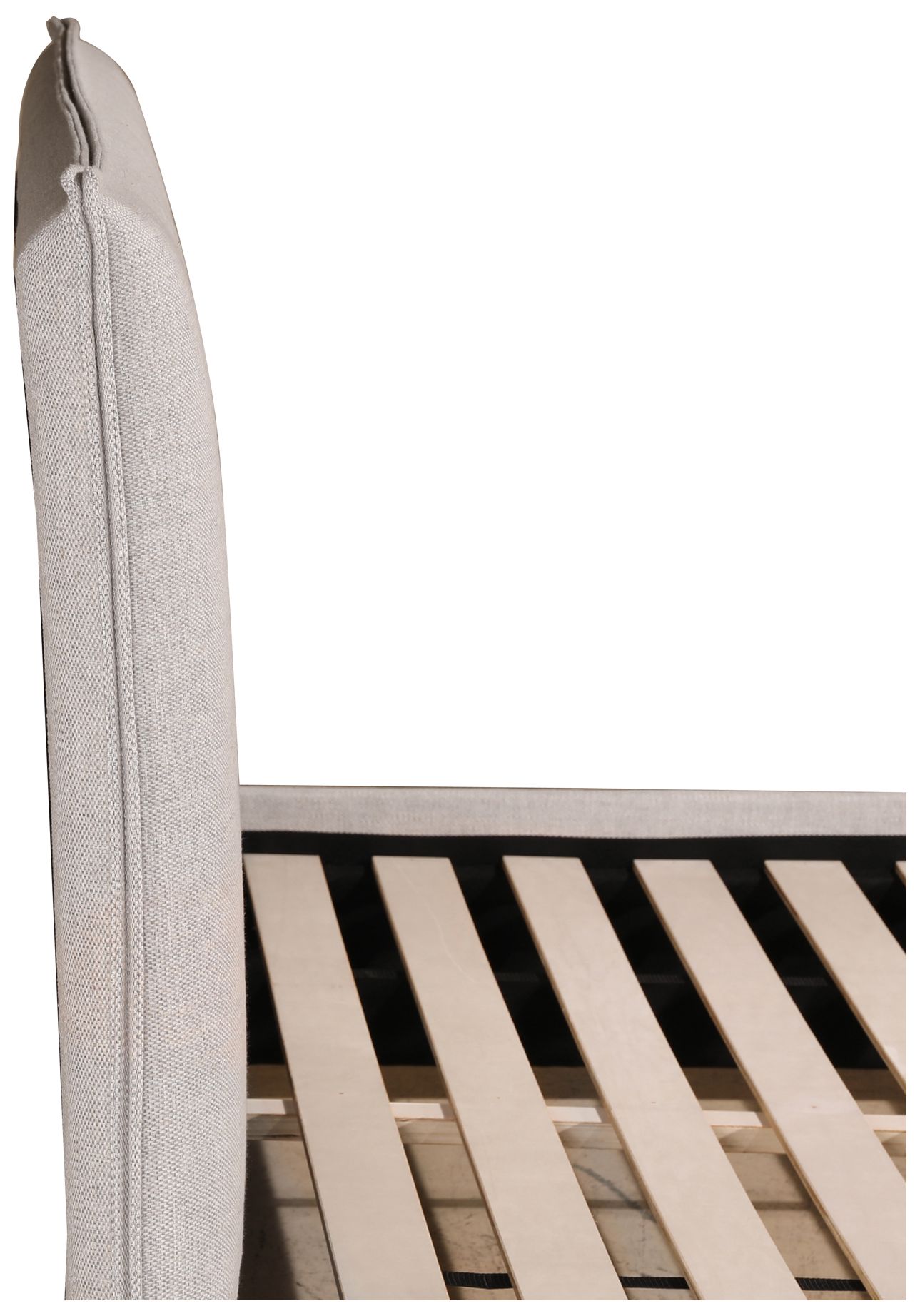 Luzon King Bed Light Grey