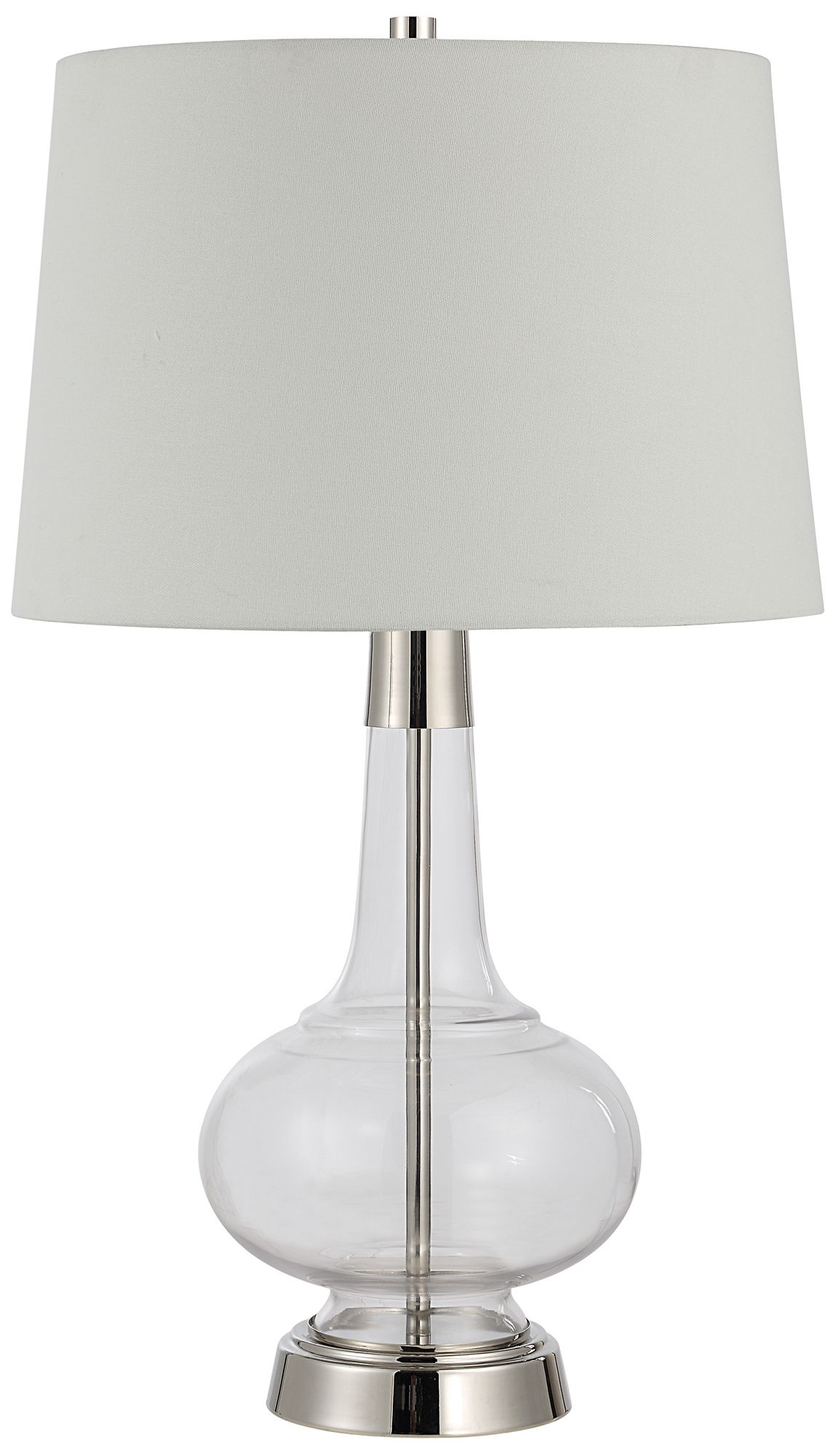Image 2 Lya 27.5" Height Table Lamps, Clear