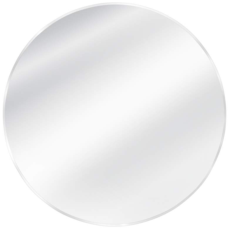 Image 1 Lycoming 36" x 36" Chrome Wall Mirror