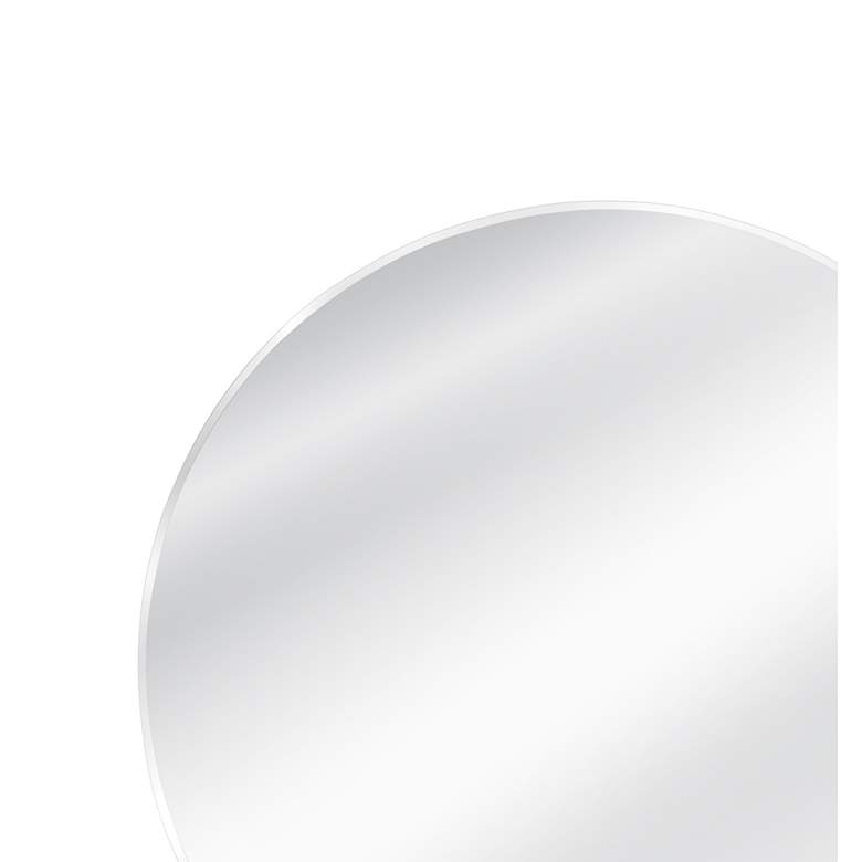 Image 3 Lycoming 36" x 36" Chrome Wall Mirror more views