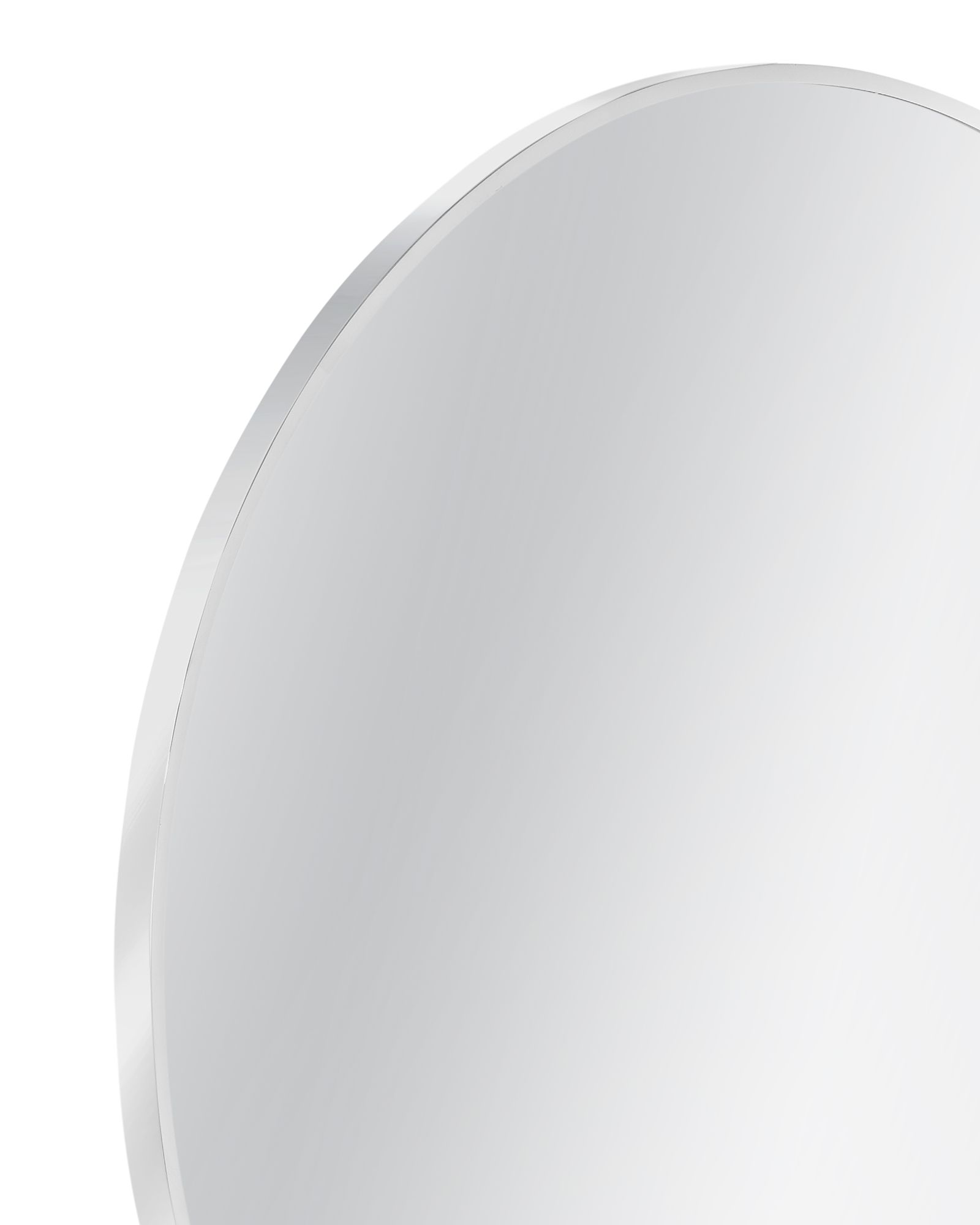 Image 4 Lycoming 36" x 36" Chrome Wall Mirror more views