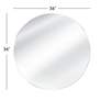 5_Lycoming 36" x 36" Chrome Wall Mirror more views