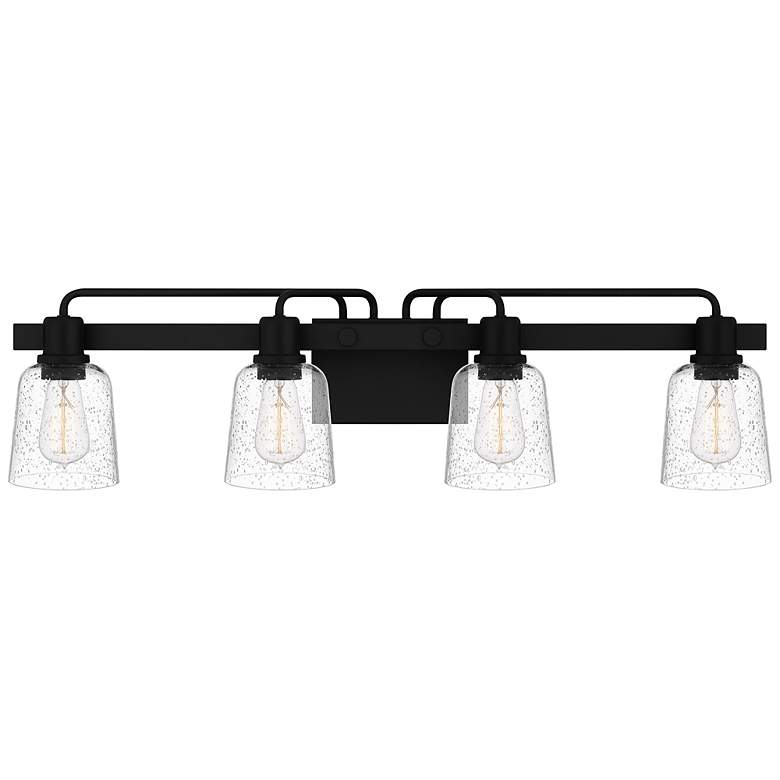 Image 2 Lydia 4-Light Matte Black Vanity Light