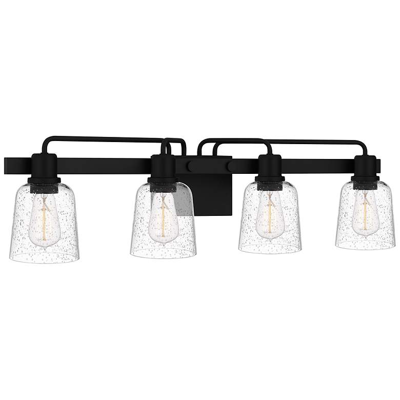 Image 3 Lydia 4-Light Matte Black Vanity Light more views