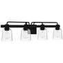 3_Lydia 4-Light Matte Black Vanity Light more views