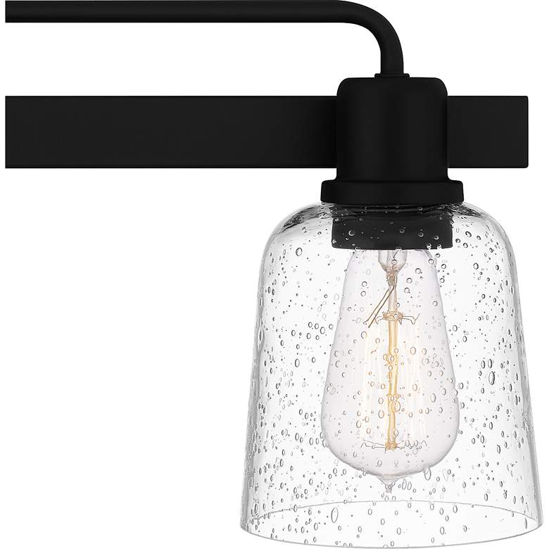 Image 5 Lydia 4-Light Matte Black Vanity Light more views