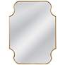 Thumbnail3 of Lyenda Gold Leaf 36" x 48" Curves Rectangular Wall Mirror