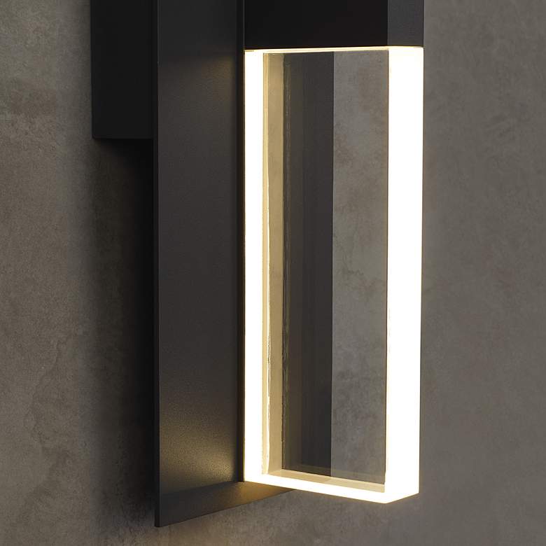 Image 5 Lyft 12 1/2" High Bronze Clear 27000K LED Outdoor Wall Light more views