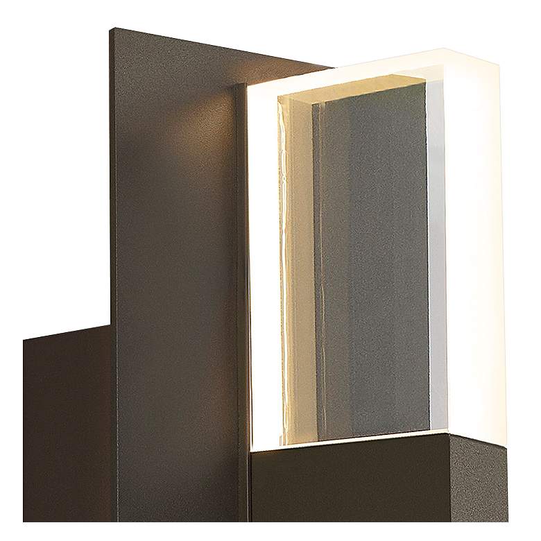 Image 2 Lyft 12 1/2" High Bronze Clear 4000K LED Outdoor Wall Light more views