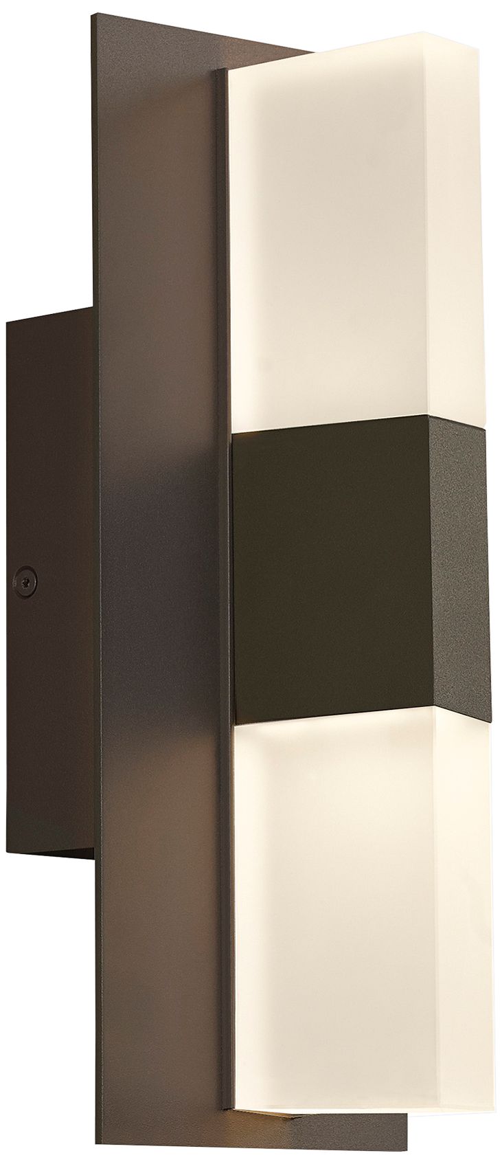 Image 2 Lyft 12 1/2" High Bronze White 2700K LED Outdoor Wall Light